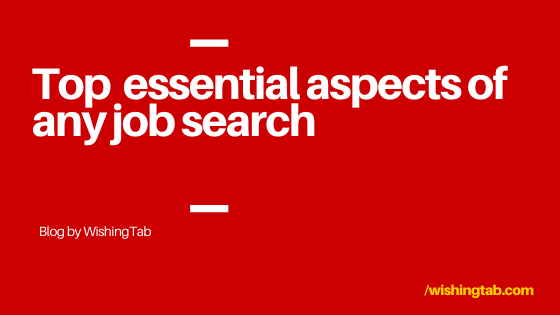 All essential aspects of job search you need to know before looking for a new job
